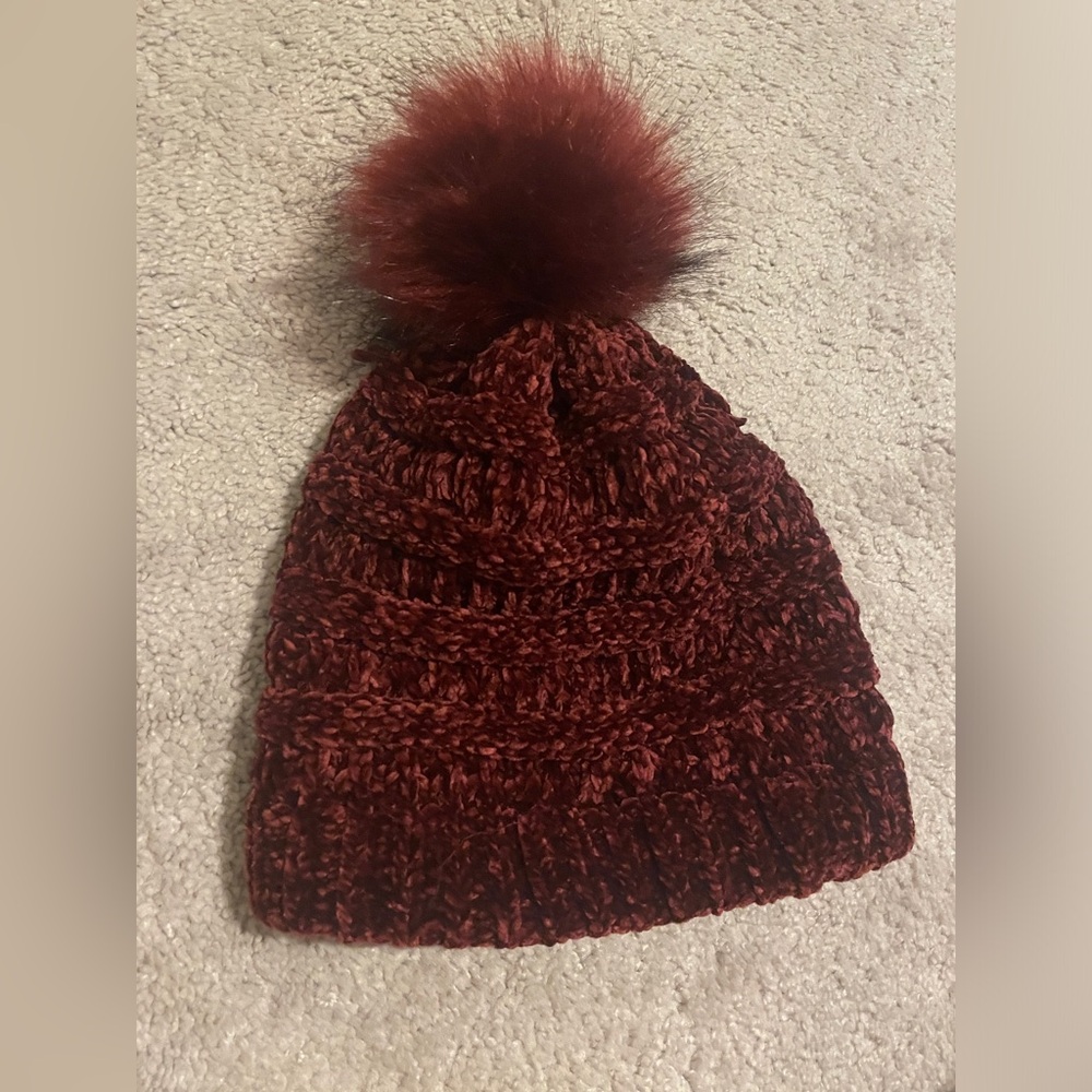 Maroon Winter Beanie